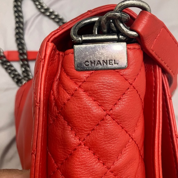 CHANEL MEDIUM REVERSO BOY CC LOGO FLAP BAG - Picture 5 of 16